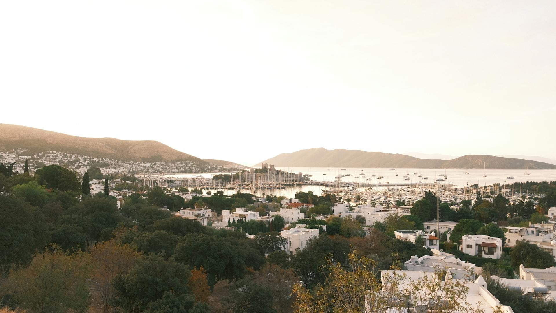 Bodrum harbour and the Castle of St. Peter
