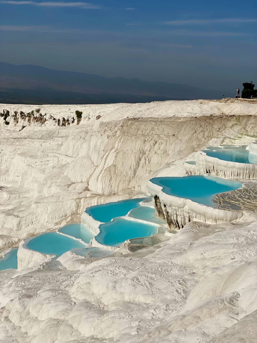 Natural thermal pools and terraces in Pamukkale